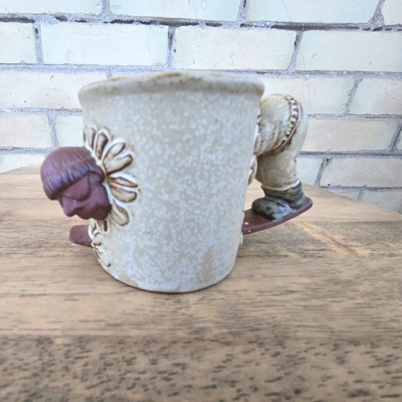 Vintage 70s 3D Mug - Picture 1 of 7